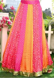 Bandhej Skirts